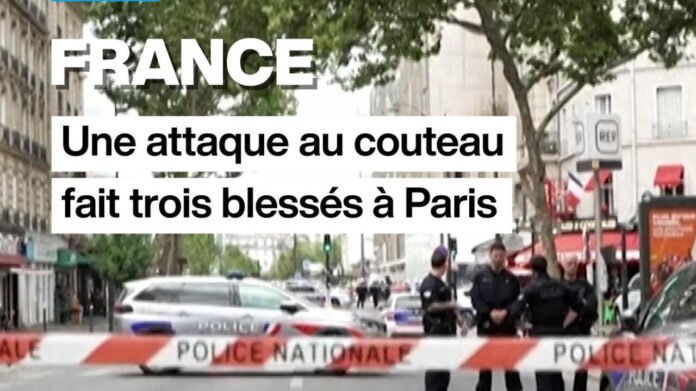 France : une attaque au couteau fait trois blessés à Paris