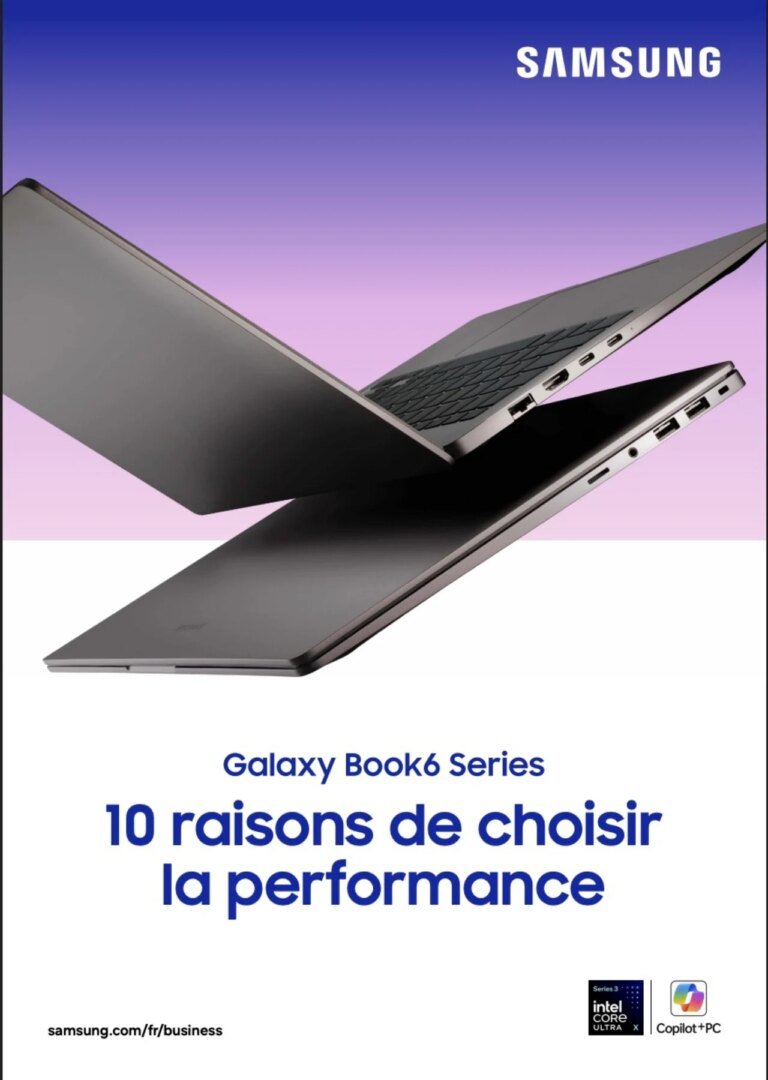 Galaxy Book6 Series : 10 raisons de choisir la performance
