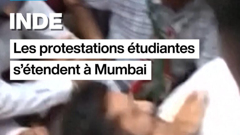 Inde : les protestations étudiantes s’étendent à Mumbai