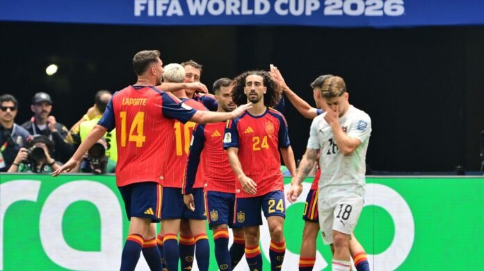 L'Espagne déroule face à l'Autriche et valide son ticket pour les huitièmes de finale de la Coupe du monde 2026