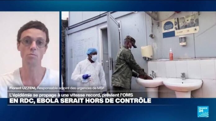 L'épidémie d'Ebola en RD Congo se propage à une vitesse record prévient l'OMS