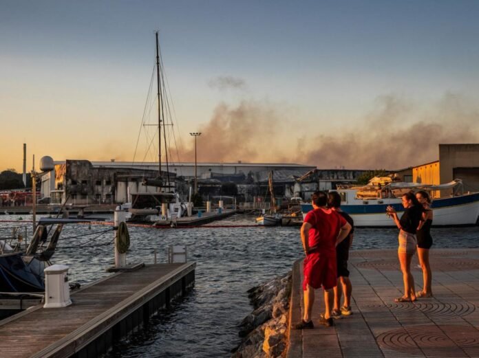 L'incendie à Canet-en-Roussillon est fixé L'incendie à Canet-en-Roussillon est fixé