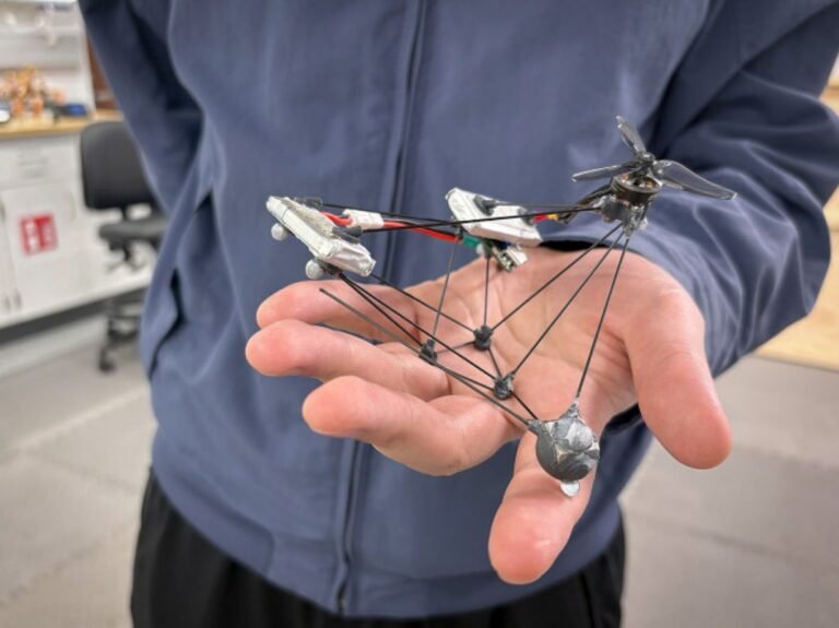 Le “Fantôme tournoyant“, un drone quasi invisible