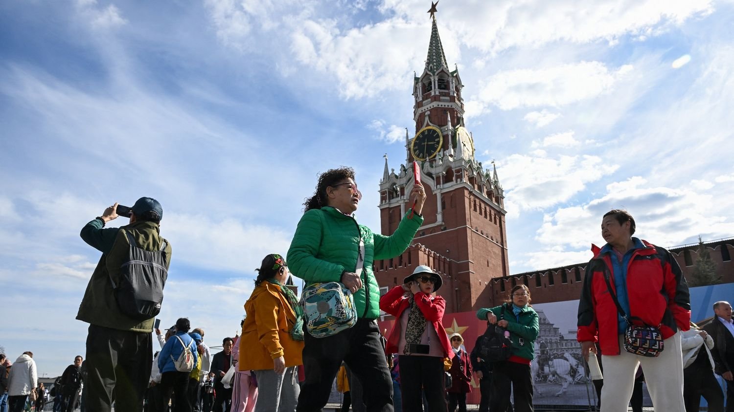 Moins d'Européens, plus de Chinois et de Moyen-Orientaux : la guerre en Ukraine a modifié le tourisme en Russie