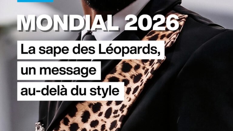 Mondial 2026 : la sape des Léopards, un message au-delà du style