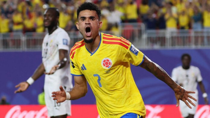 Mondial 2026 : pas inquiétée par le Ghana, la Colombie rejoint la Suisse en 8es de finale Mondial 2026 : pas inquiétée par le Ghana, la Colombie rejoint la Suisse en 8es de finale