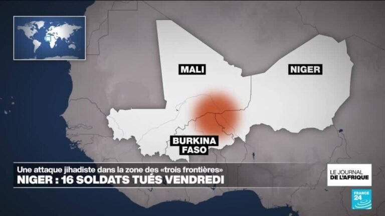 Niger : Une attaque jihadiste dans la zone des «trois frontières», 16 soldats tués