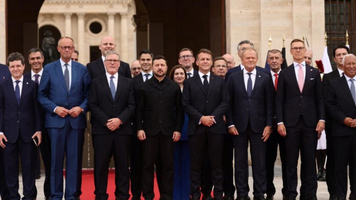 Réunion de la coalition des volontaires à Paris : unis face à la menace russe ? Réunion de la coalition des volontaires à Paris : unis face à la menace russe ?