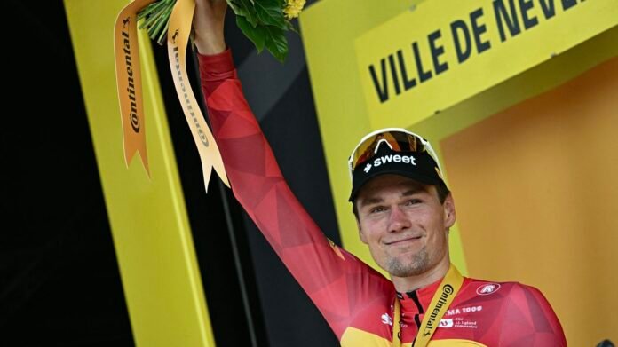 VIDEO. Tour de France 2026 : le résumé de la victoire surprise de Soren Waerenskjold sur la 11e étape