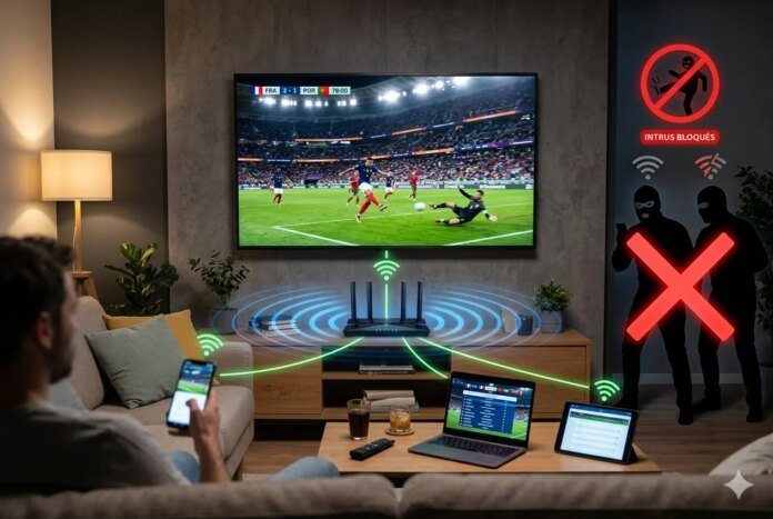 Votre Wi-Fi rame pendant les matchs ? 3 signes que quelqu'un squatte votre connexion (et comment l'expulser)