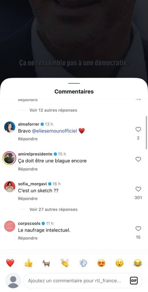 "C’est un sketch ?", Élie Semoun dénonce LFI : Sofia Morgavi de la Star Academy, excédée par ses commentaires, lui répond