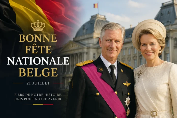 Fête nationale : le roi Philippe appelle les Belges à « faire société » face aux crises Fête nationale : le roi Philippe appelle les Belges à « faire société » face aux crises