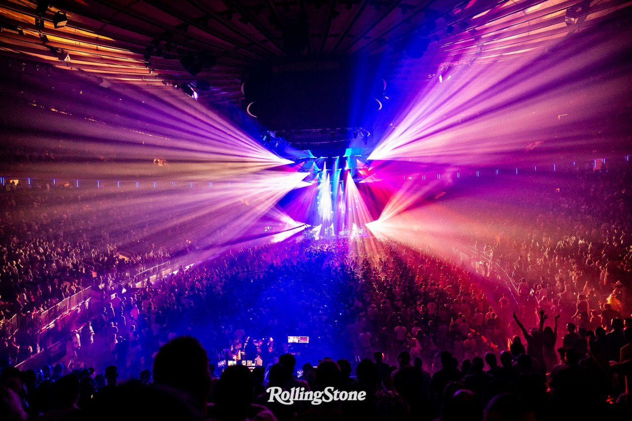 Goose sur la scène du Madison Square Garden