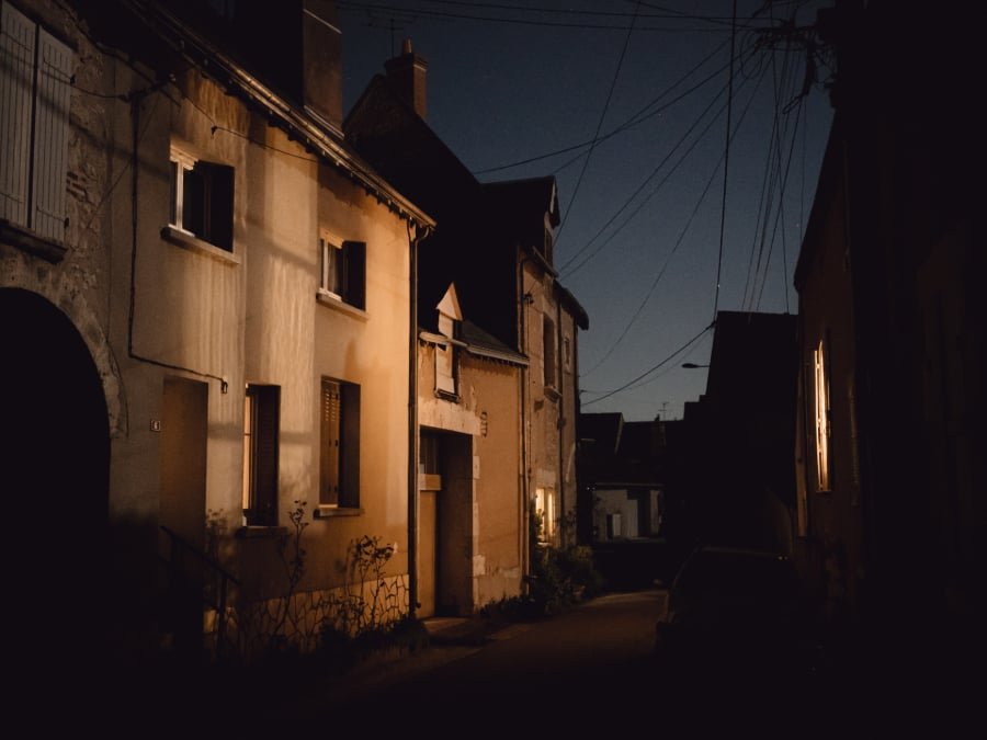De nuit, vue sur le village de Suèvres, situé au cœur du Loir-et-Cher. | © Pierre Ferrandis