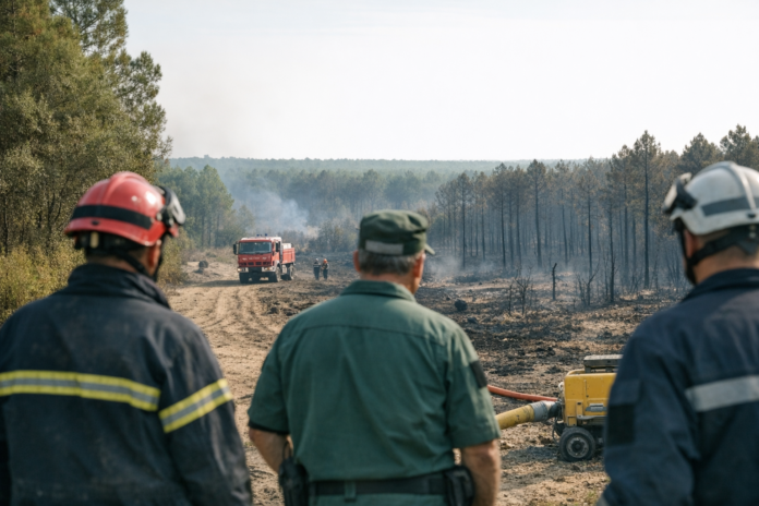 Feu en Gironde : stabilisé mais fragile avant la chaleur