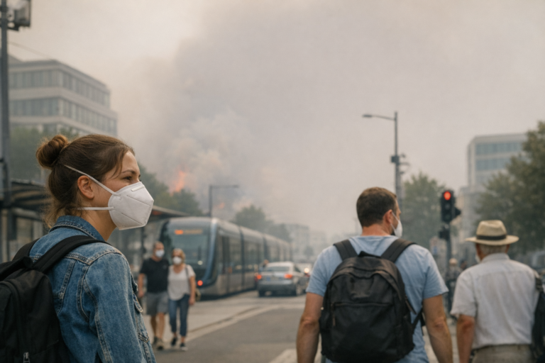 Incendies en Gironde et Landes : comment se protéger de la pollution aux particules
