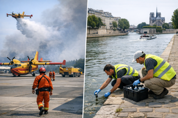 Priorités publiques : entre avions bombardiers et dépollution de la Seine