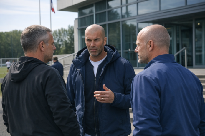 Zinédine Zidane commence à constituer son staff autour de proches, selon Baptiste Desprez