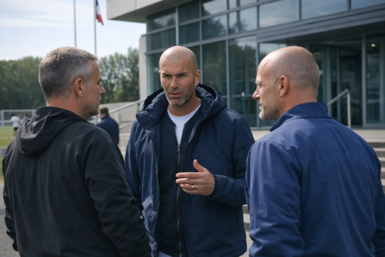Zinédine Zidane commence à constituer son staff autour de proches, selon Baptiste Desprez