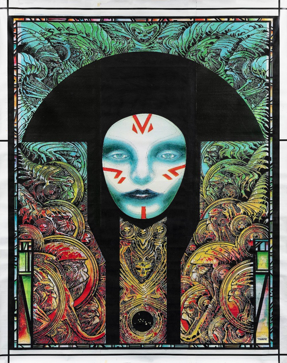 Carton Salammbô de Philippe Druillet, Cité internationale de la tapisserie