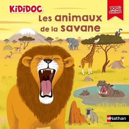 Nathan jeunesse, Les animaux de la savane