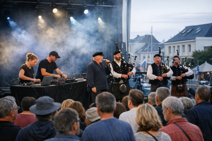 Festival interceltique de Lorient : l'électro rencontre les chants de marins et les cornemuses