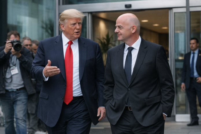 Donald Trump défend Gianni Infantino après le projet avorté d’ouverture de la FIFA