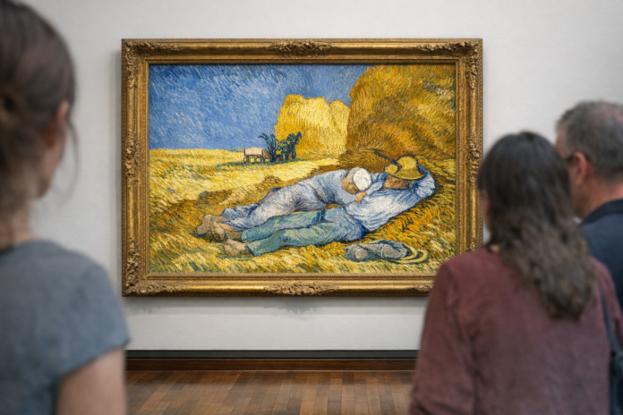 «La Méridienne» : Van Gogh métamorphose la sieste en couleur