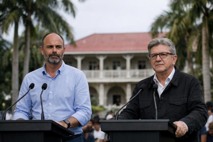 Rentrée politique : Philippe et Mélenchon s'affrontent sur Mayotte Rentrée politique : Philippe et Mélenchon s'affrontent sur Mayotte