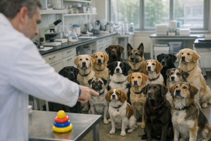 Ce que révèle le regard des chiens quand on leur montre un objet