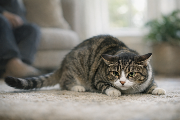 Pourquoi votre chat mord et fouette sa queue : déchiffrer les signaux