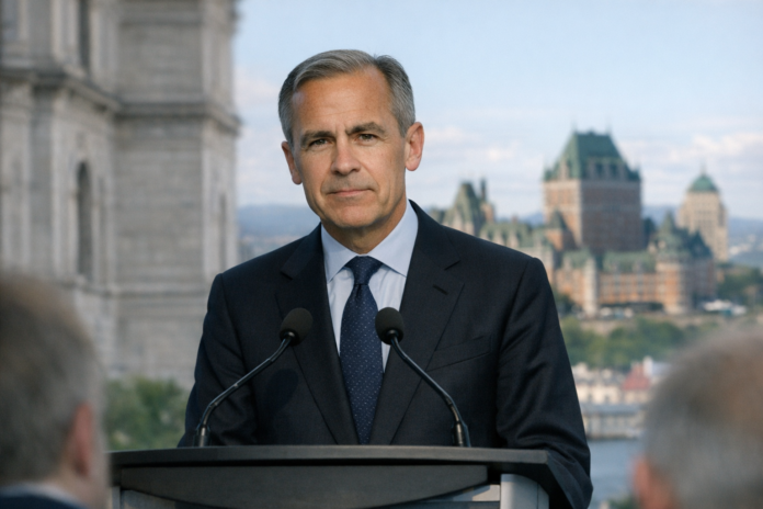 Vu du Québec : Mark Carney loin de l'image de héros européen Vu du Québec : Mark Carney loin de l'image de héros européen