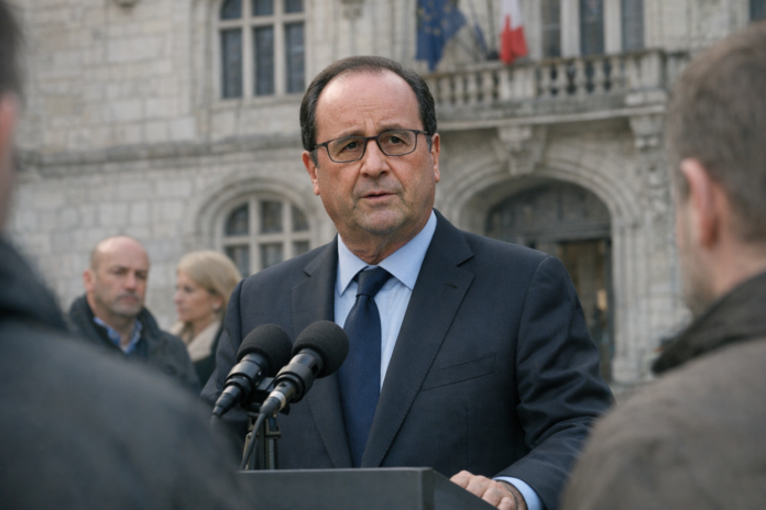 Hollande à Blois : se tenir à l'écart de la primaire pour se vouloir recours