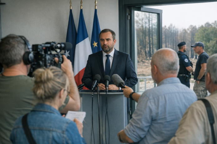 Le Porge : un collectif porte plainte après 183 habitations détruites, Lecornu déplore une « instrumentalisation »