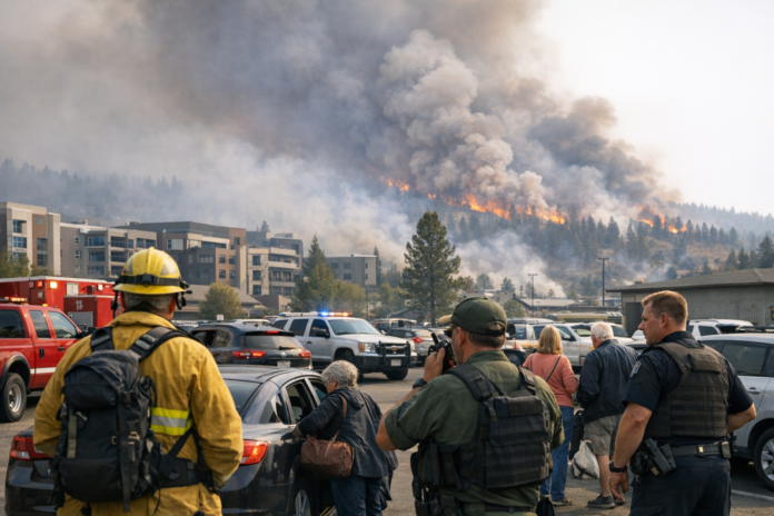 Trois incendies ravagent Spokane et ses environs, destructions et évacuations massives