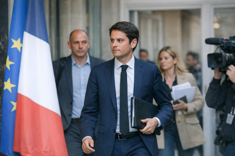 Gabriel Attal visé par une opération attribuée à un réseau prorusse, selon Renaissance