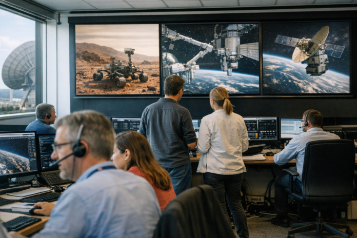 L'IA prend les commandes dans l'espace : opérations, exemples et contraintes