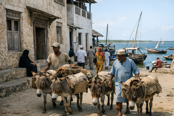 Lamu, la cité swahilie où les ânes et les voiliers gardent un patrimoine vivant
