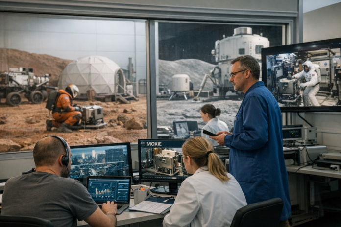 L'IA comme infrastructure : préparer la vie sur la Lune et Mars