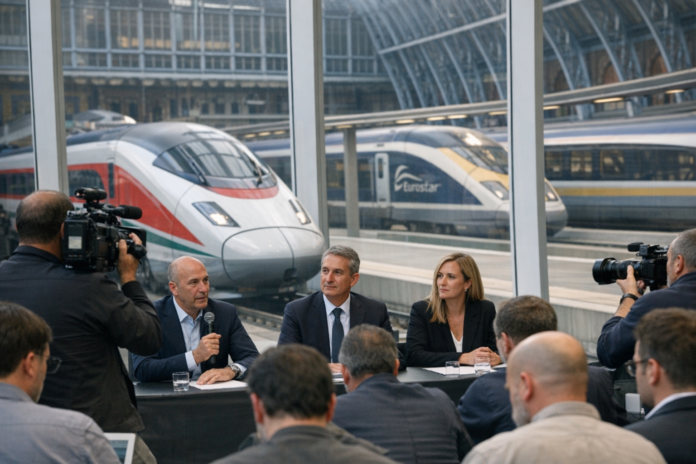 Trenitalia lance une commande pour concurrencer Eurostar et annonce Paris‑Londres en 2029