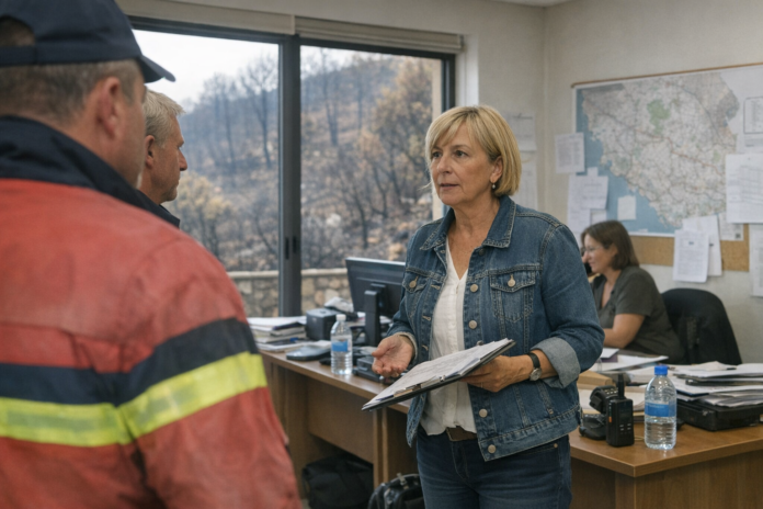 Incendies dans le Var : la maire de Correns face aux conséquences pour sa commune