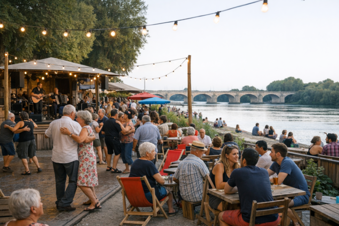 À Tours, la guinguette : partage et convivialité tout l'été
