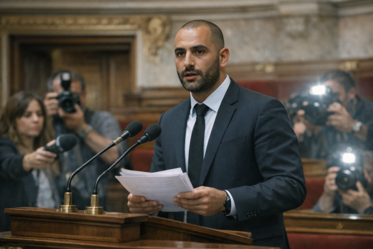 Le député Sébastien Delogu déclare avoir remboursé une pension alimentaire impayée