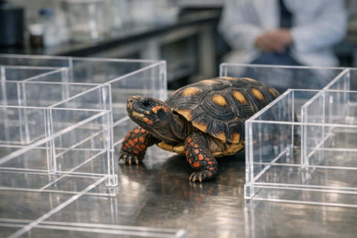 La tortue «optimiste» : quand la lenteur cache une vivacité d'esprit