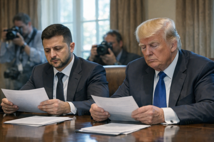 Zelensky annonce des discussions avec Trump pour tenter de mettre fin au conflit avant l'hiver