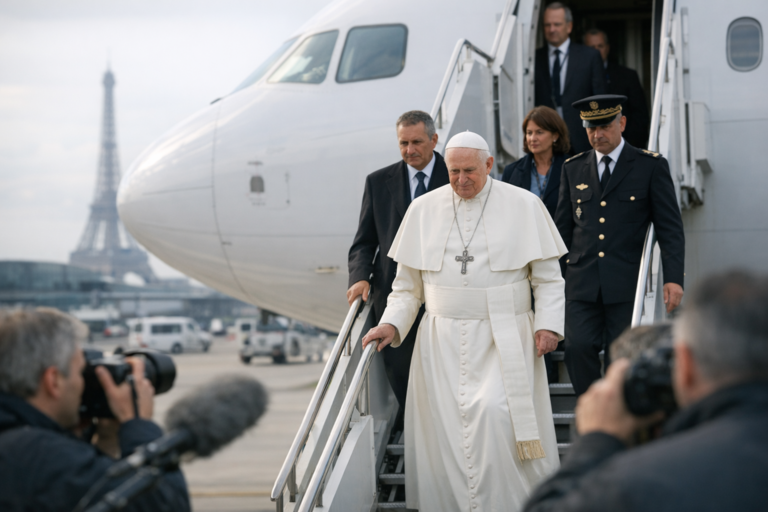 Le pape Léon XIV entame une visite de quatre jours en France