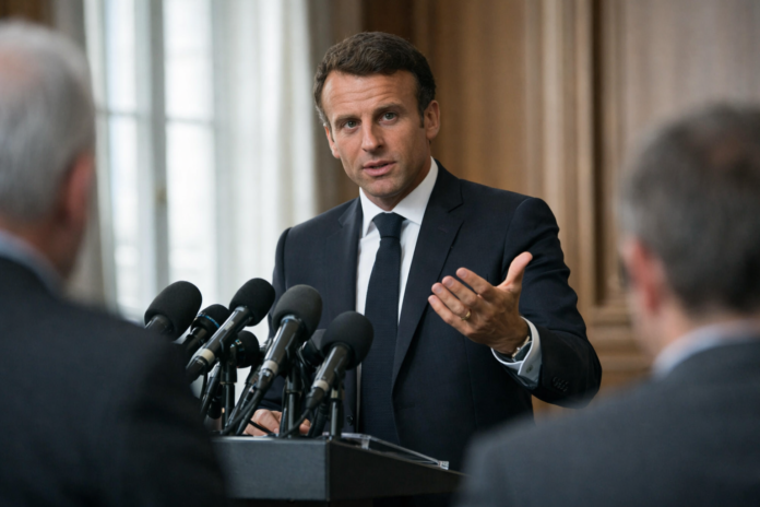 Macron laisse ouverte la possibilité d’un retour après un hiatus