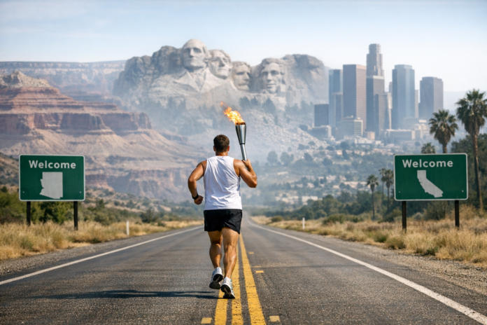 La flamme des JO 2028 traversera les 50 États américains avant d'atteindre Los Angeles