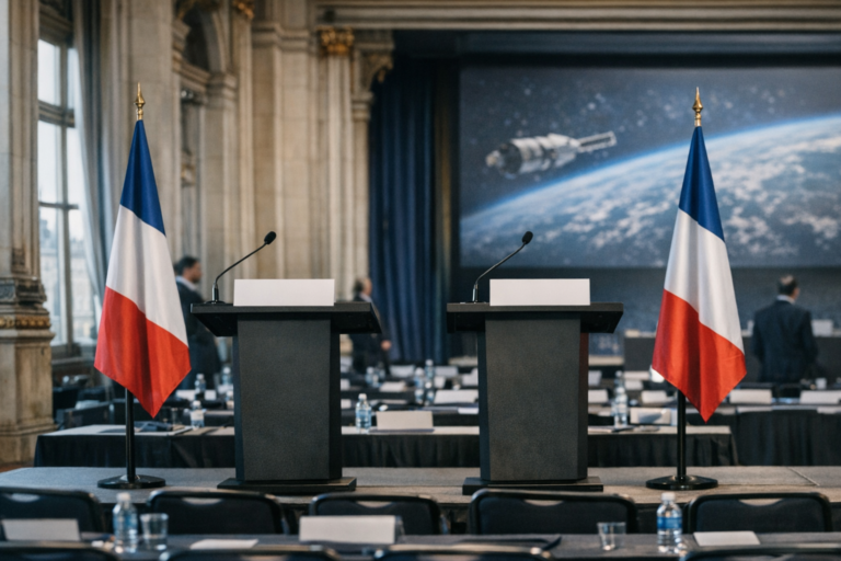 Défection des géants spatiaux : un sommet parisien confronté aux réalités géopolitiques