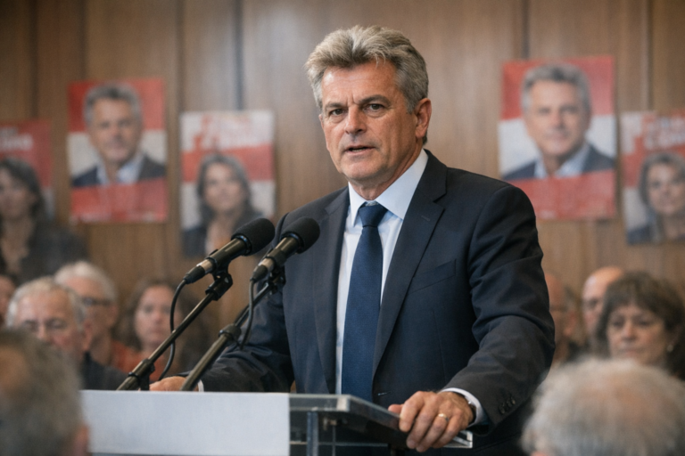 Fabien Roussel relance sa course à l'Élysée pour 2027